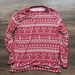 Little Sleepies Red Reindeer Holiday pajamas for men